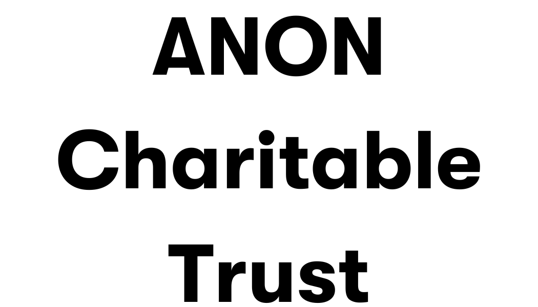 Text that reads ANON Charitable Trust